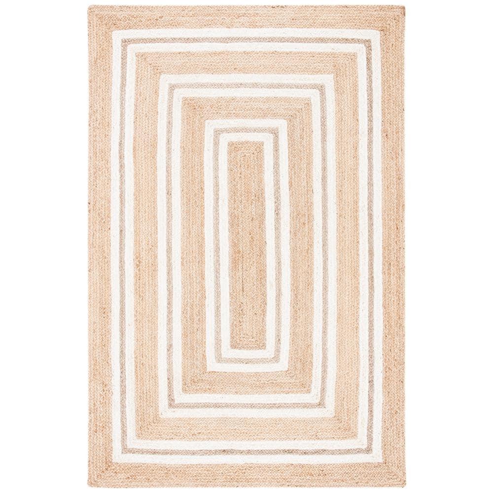 Natural Fiber NF890 Power Loomed Area Rug - Natural/Ivory - 5'x8' - Safavieh.