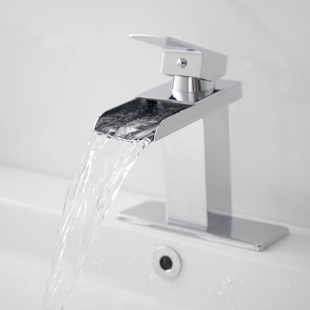 VIBRANTBATH 8009C-2 Single-Hole Single-handle Bathroom Faucet