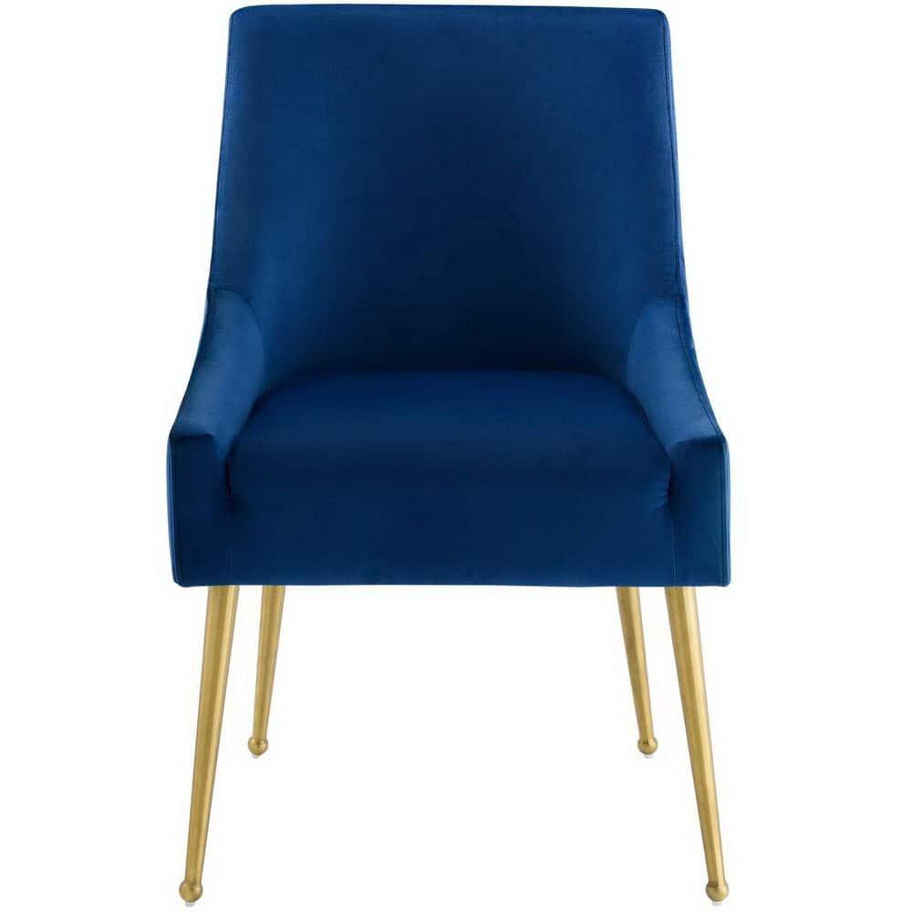 Discern Performance Velvet Dining Chair with Brushed Gold Legs - Modway
