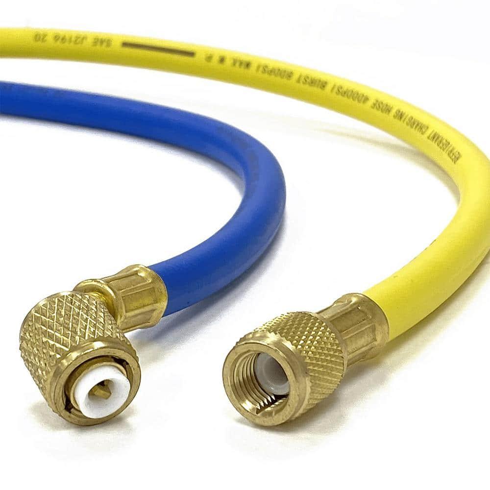 Mini Split 5/16 in. R410a Low Side Suction Charging Service Gauge Hose Set Port