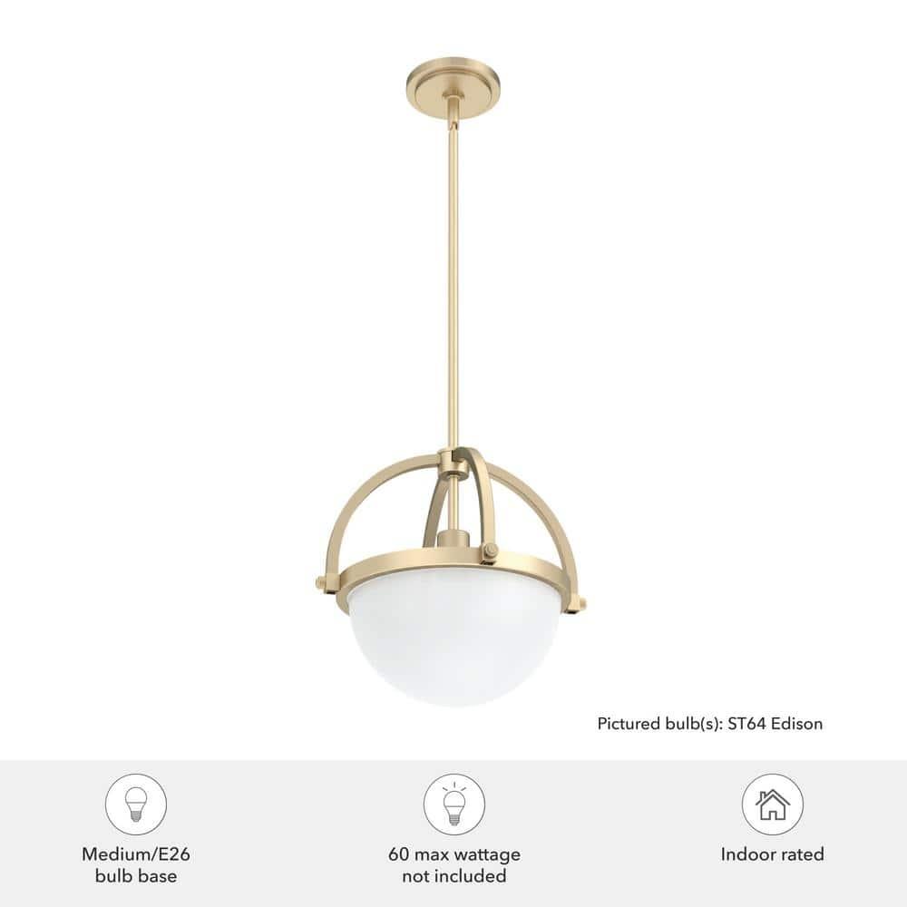 Hunter Fan Wedgefield 1 - Light Shaded Globe Pendant