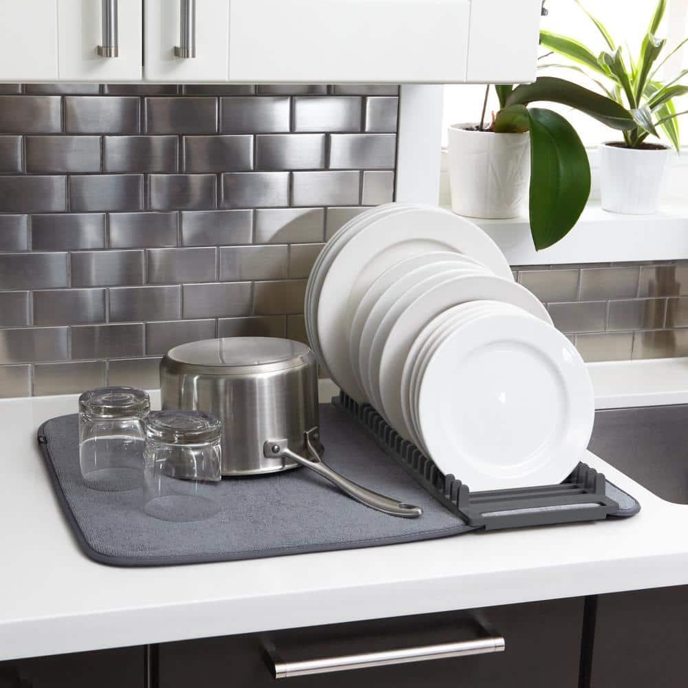 Umbra Adjustable Plastic Dish Rack