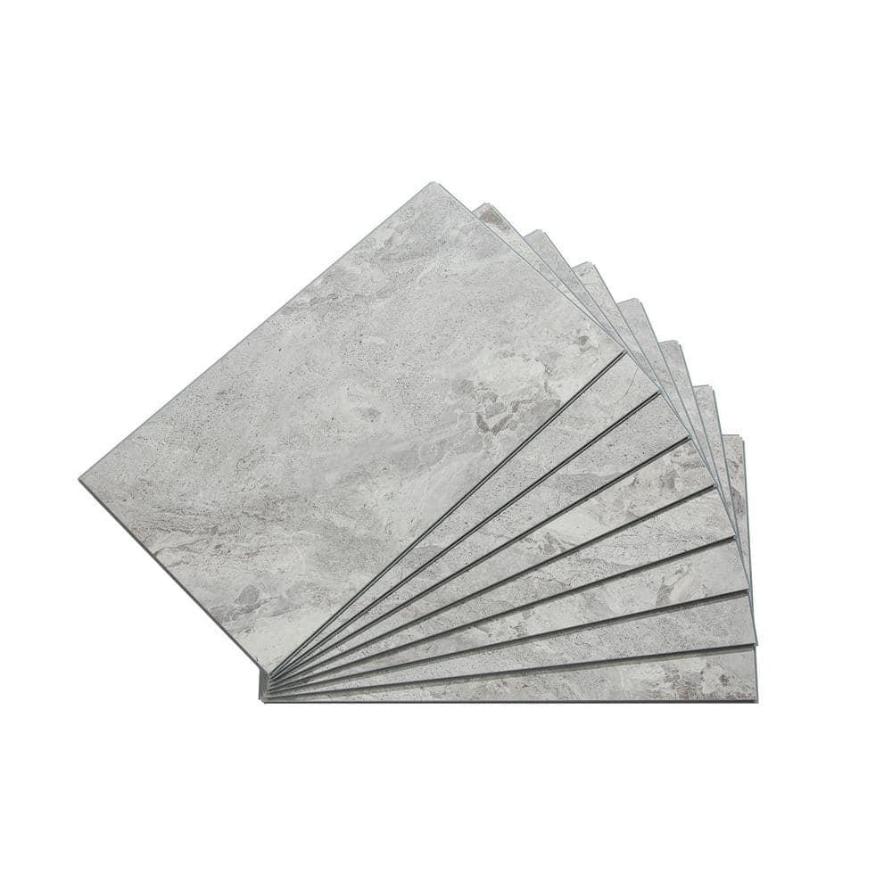Palisade 25.6 in. x 14.8 in. Interlocking Vinyl Waterproof Wall Tiles