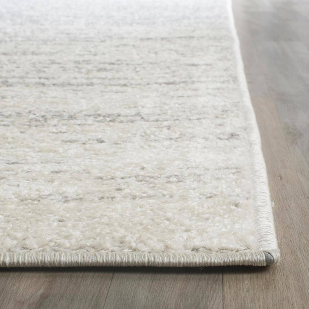 Adirondack ADR113 Machine Made Indoor Runner - Ivory/Silver - 2'-1"x6' - Safavieh