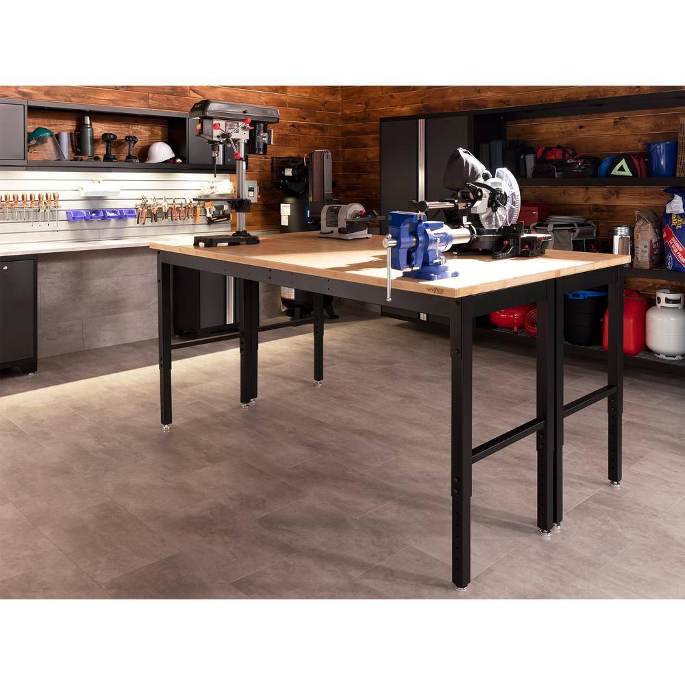 NewAge Products Pro Series Adjustable Height Steel Workbench