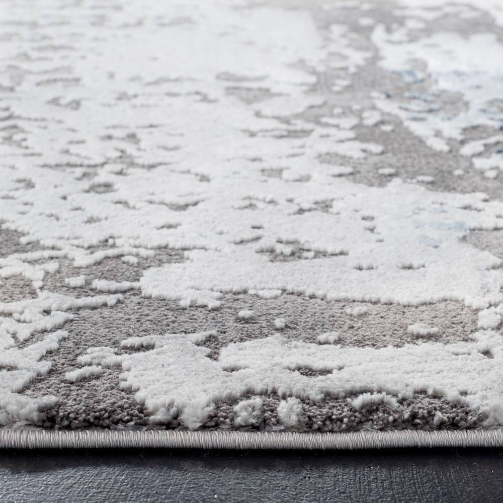 SAFAVIEH Craft Constantine Abstract Area Rug, Grey/Blue, 12' x 15'