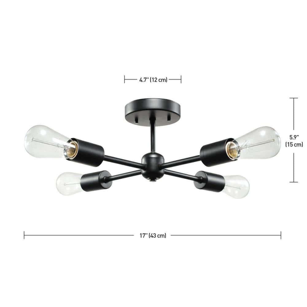 Dwight Semi Flush Mount