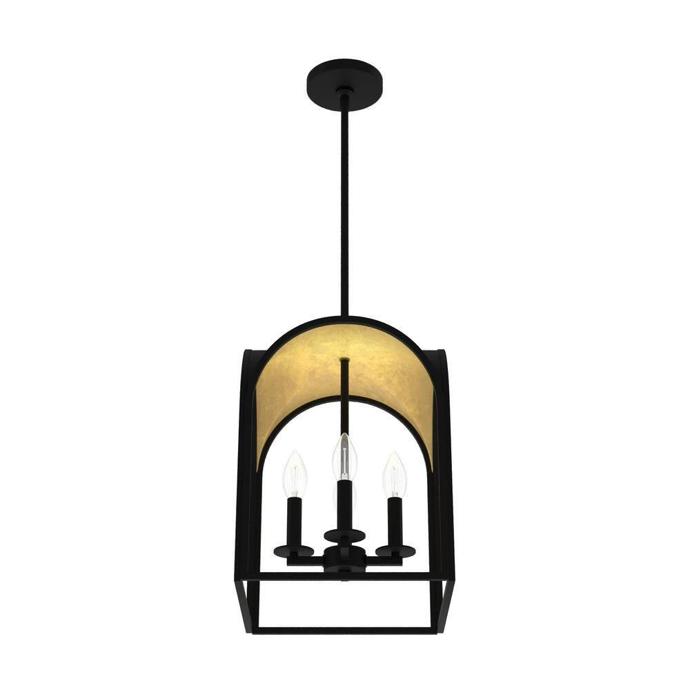 Hunter Fan Dukestown 4 - Light Lantern Geometric Chandelier