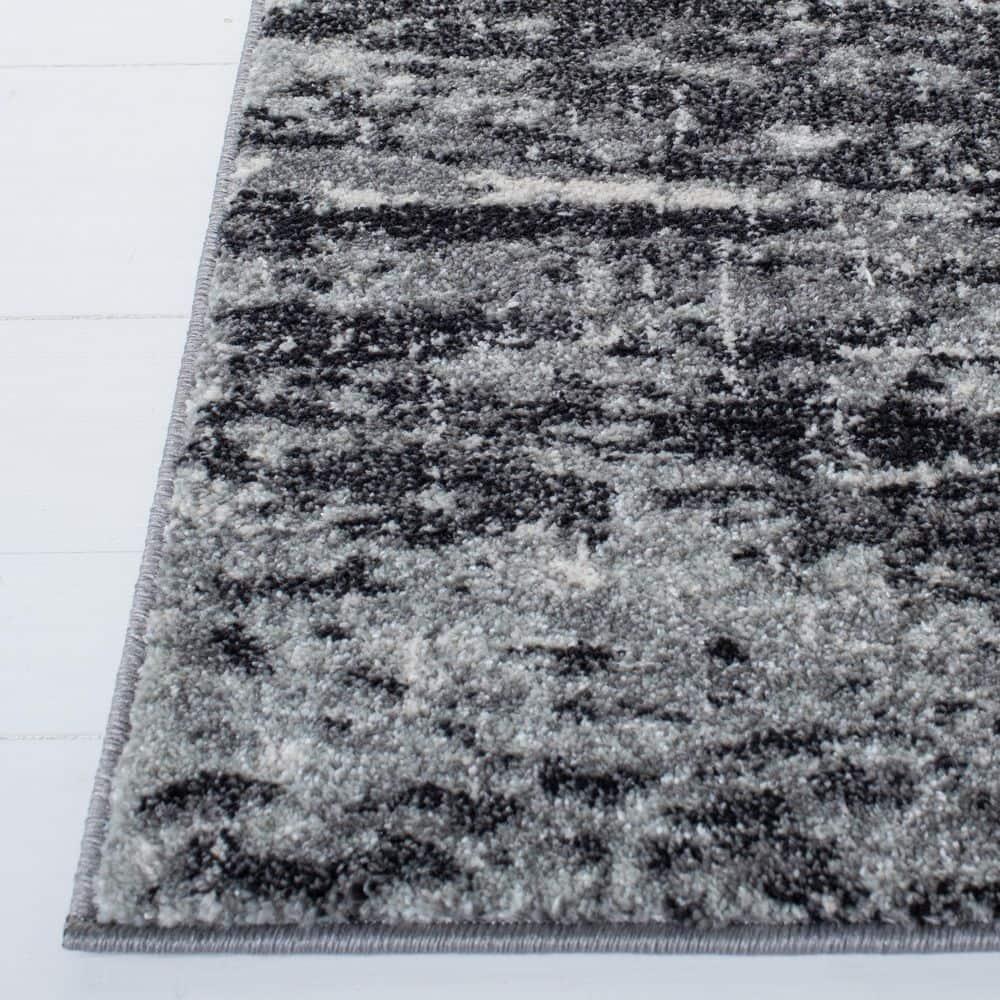 SAFAVIEH Evoke Frosina Abstract Area Rug, Ivory/Dark Grey, 3' x 5'