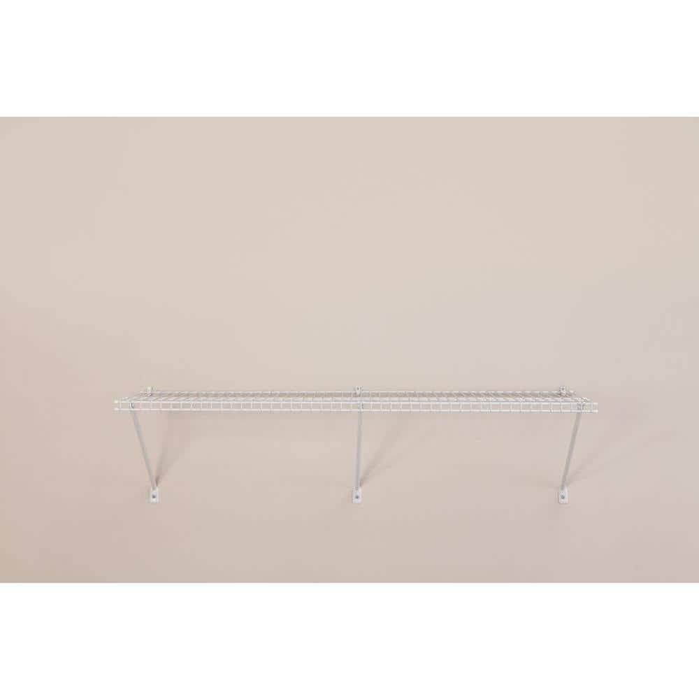 ClosetMaid 4' x 16" HD Utility Shelf, White