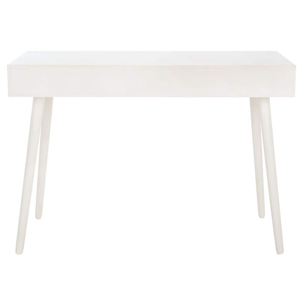 O'Dwyer 2 Drawer Desk - Distrssed White - Safavieh