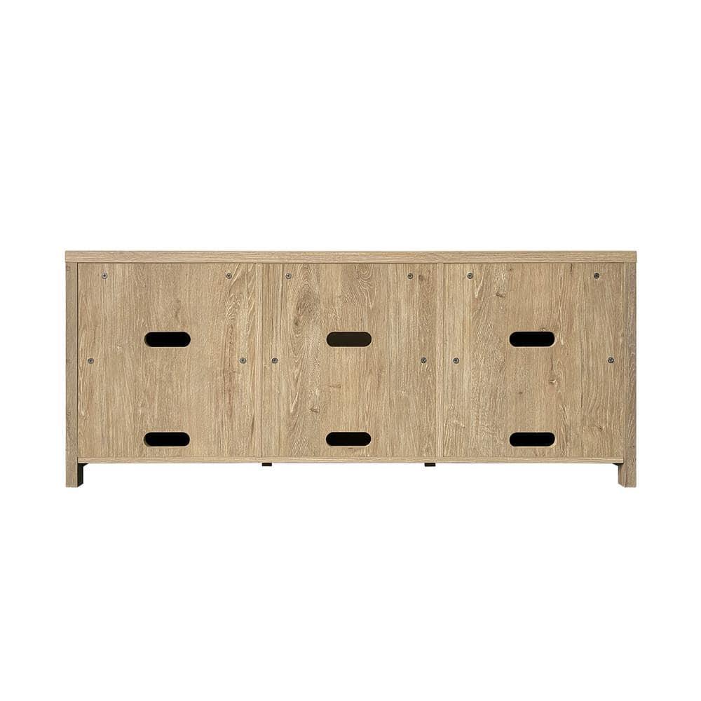 58 Inch White Oak TV Stand - Henn&Hart