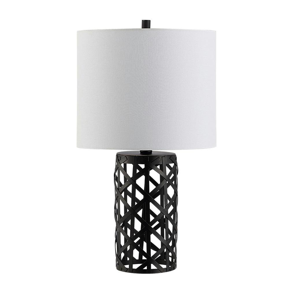 Berny Table Lamp - 22 Inch Height - TBL4264 - Black - Safavieh