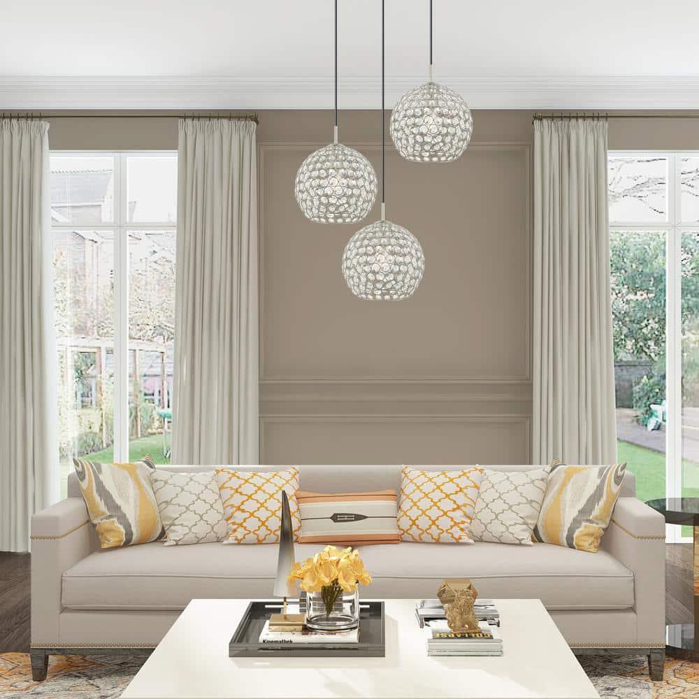 Livex Lighting Cassandra 1 - Light Pendant in  Brushed Nickel
