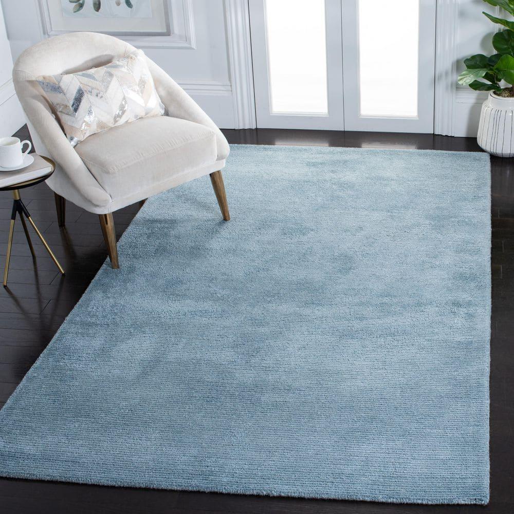 Himalaya HIM152 Handmade Area Rug - 5'x8' - Blue - Safavieh