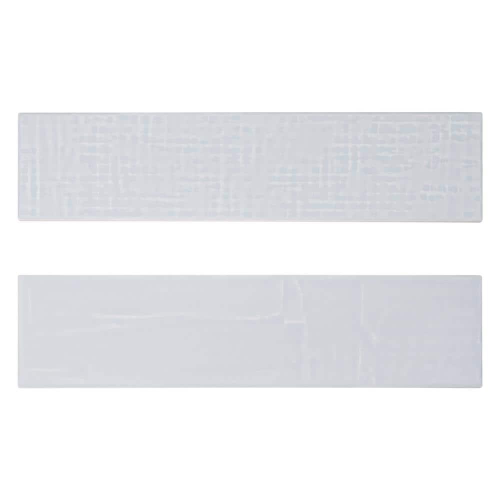 Andova Perfecto-Marvelli 4-in. x 16-in. Subway Textured Glossy Ceramic Wall Tile