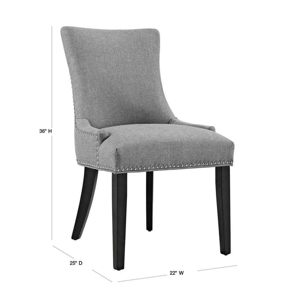 Modway Porch & Den Helen Fabric Upholstered Dining Chair (Single Chair)