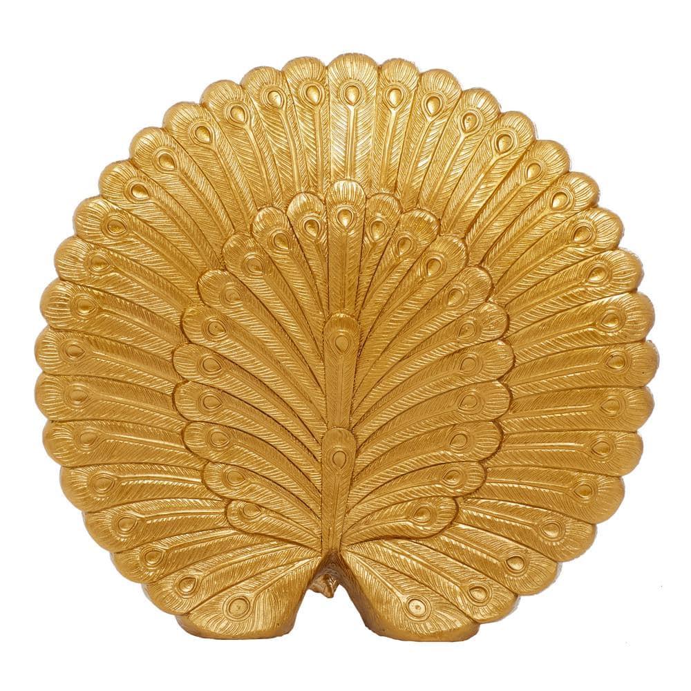 DecMode Gold Polystone Glam Sculpture