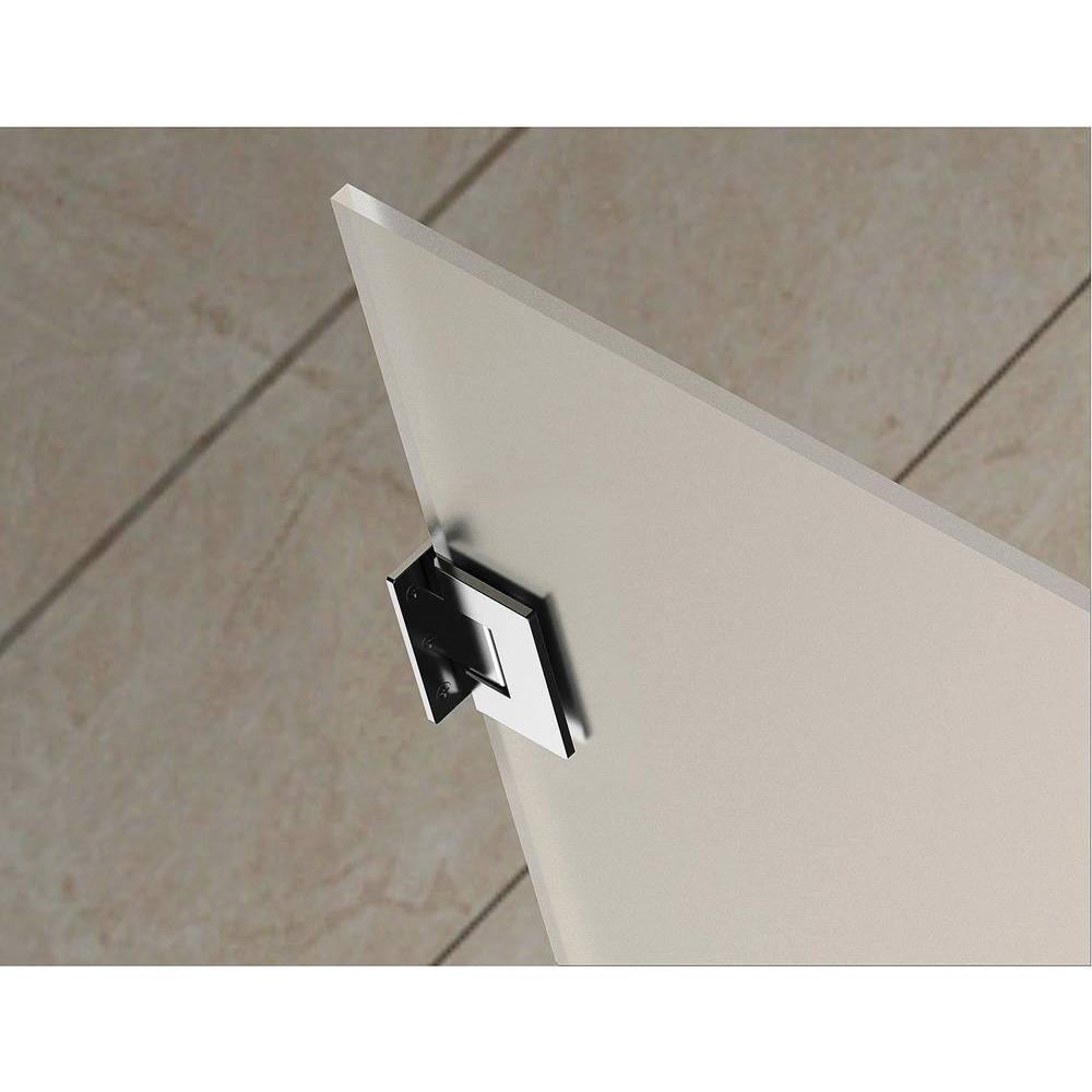 Aston SEN988F-CH-38-10 Aquadica 38" x 72" Square Hinged Shower Enclosure