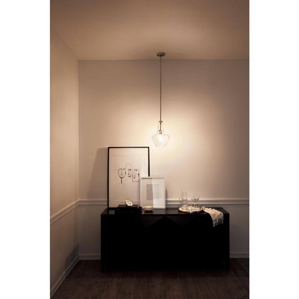 Kichler Lighting Everly 1 - Light Pendant in  Brushed Nickel