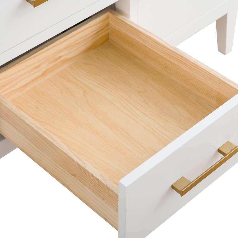 48'' Single Bathroom Vanity with Engineered Marble Top