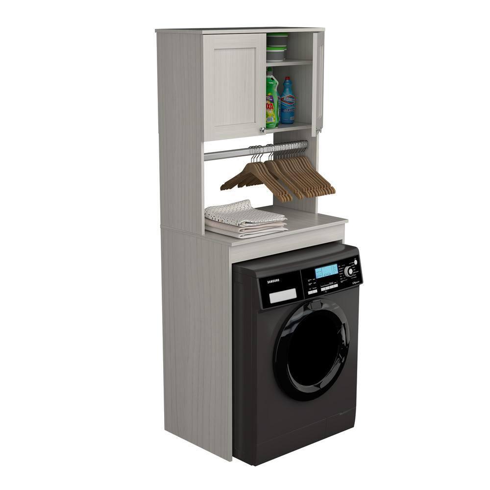 Inval Free Standing Laundry Room Organizer