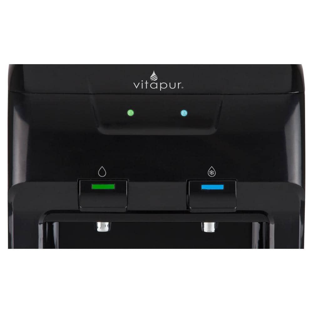 vitapur Vitapur Black Countertop Top Loading Electric Water Dispenser