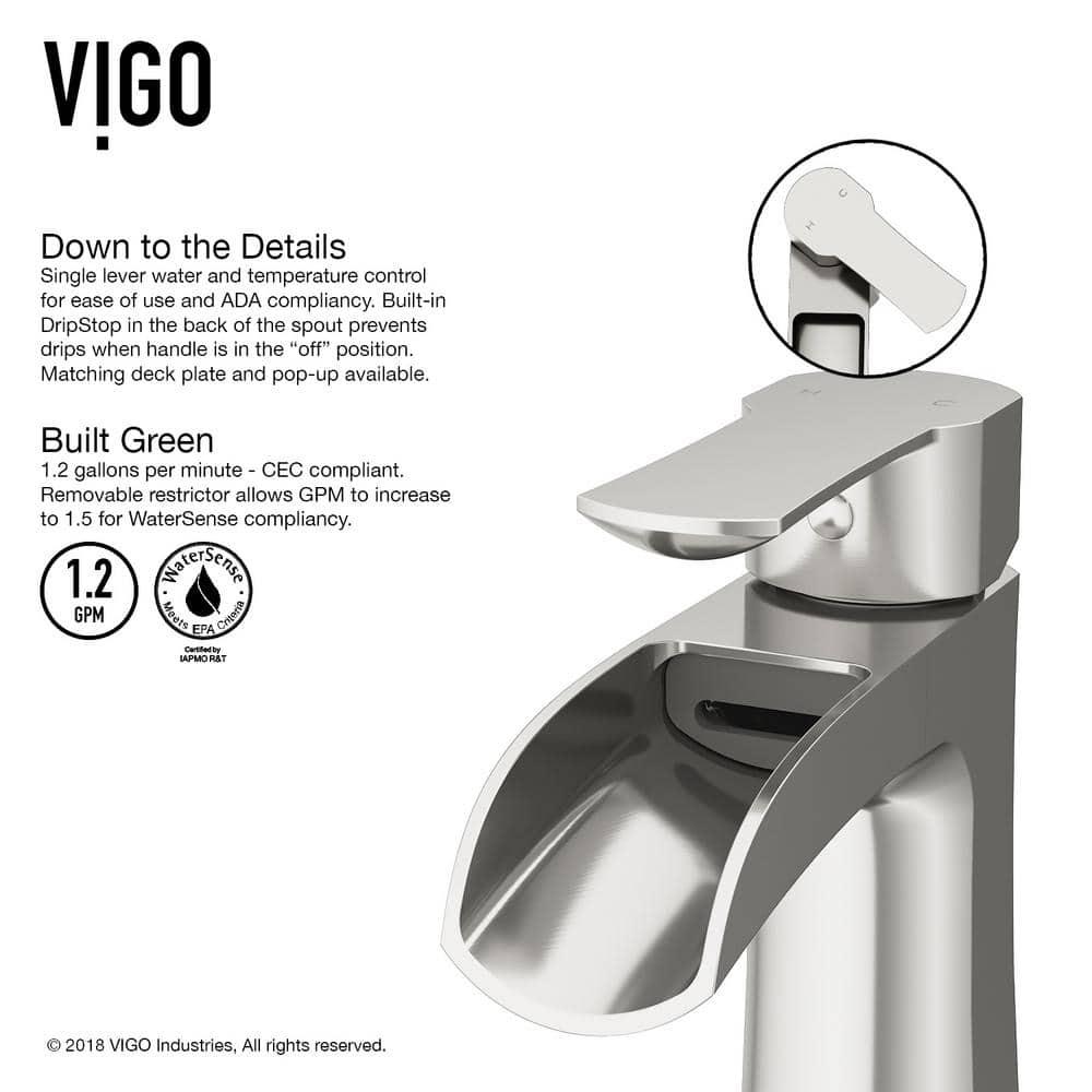 Paloma Single Hole Bathroom Faucet