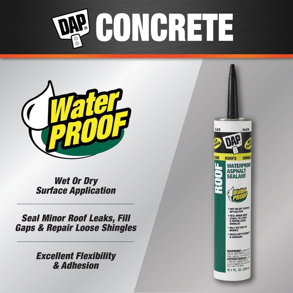 DAP 18268 10.1 oz. Black Roof Waterproof Asphalt Filler & Sealant