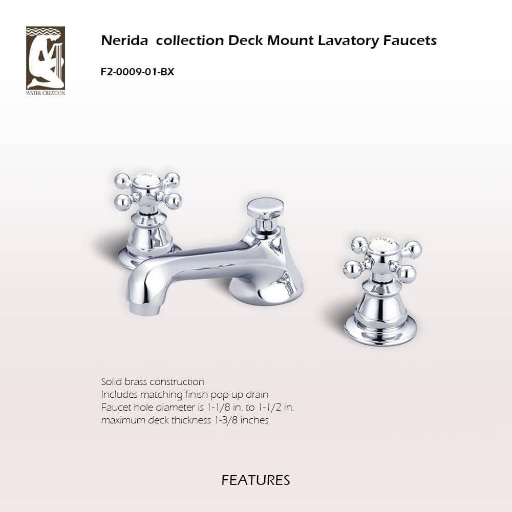 Carlson Widespread 2-handle Bathroom Faucet with Drain Assembly