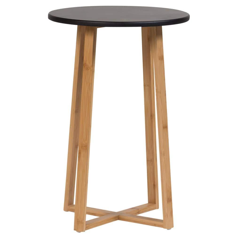 Black Tall Display Table