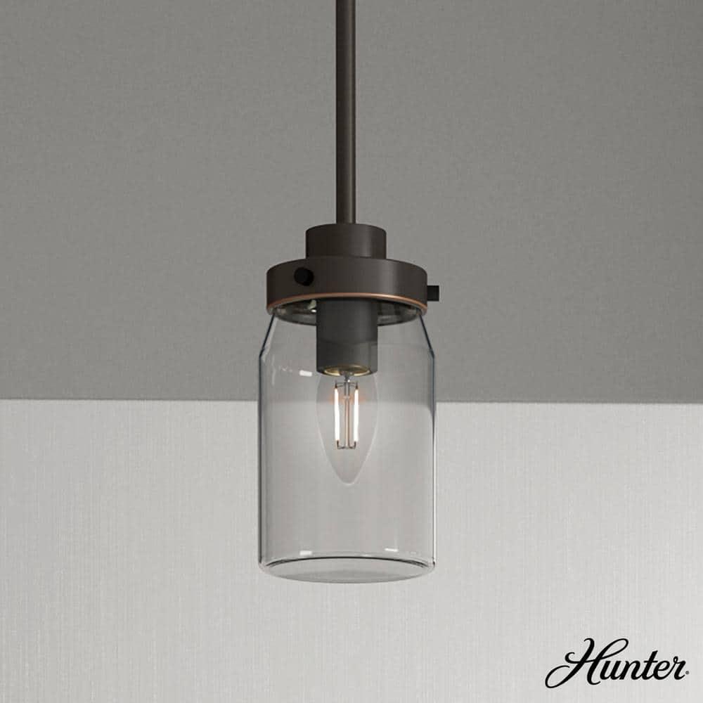 Devon Park 1 - Light Single Jar Pendant