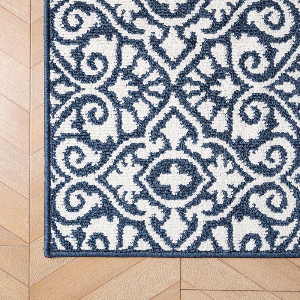 Laura Ashley Feya Two-Tone All Loop Tufted Rugs