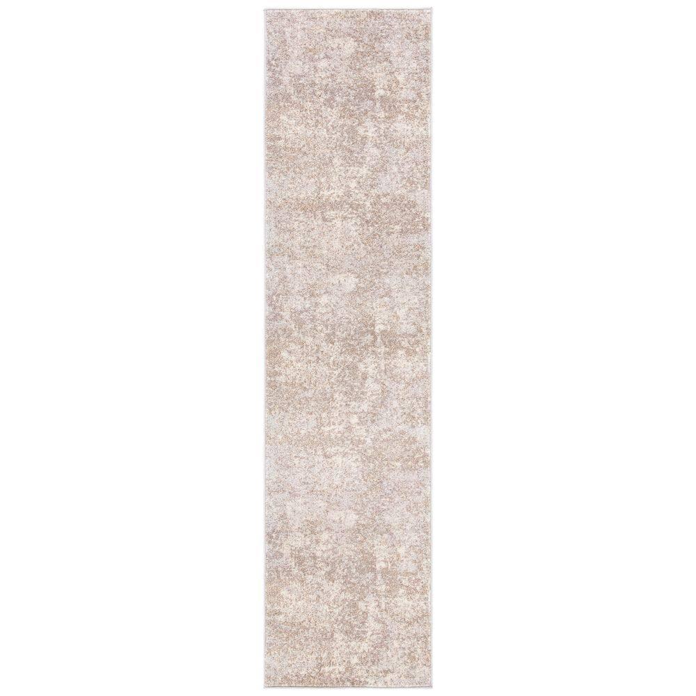 Madison MAD471 Power Loomed Indoor Runner Rug - Grey/Beige - 2'2"x12' - Safavieh