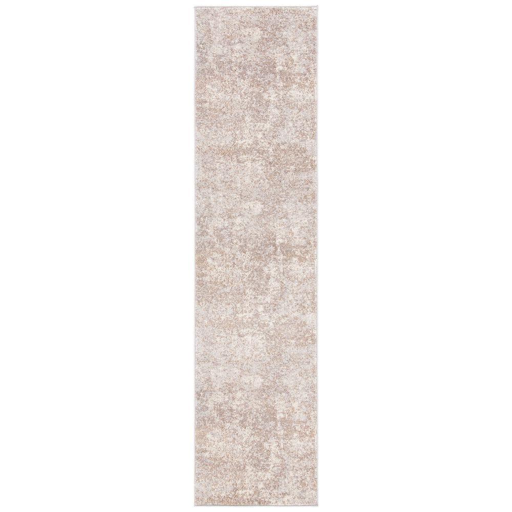 Madison MAD471 Power Loomed Indoor Runner Rug - Grey/Beige - 2'2"x16' - Safavieh