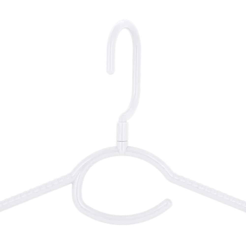 Laundry 360 Woolite Plastic Standard Hanger for Dress/Shirt/Sweater (Set of 5)