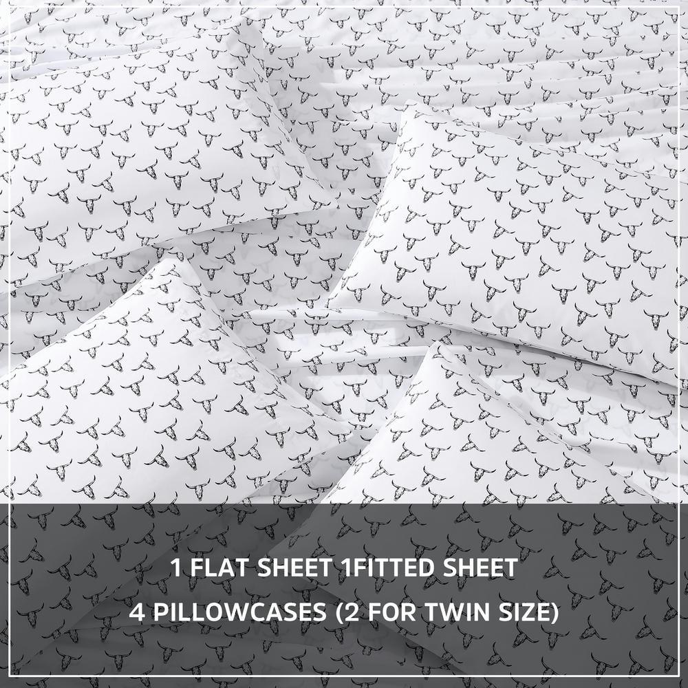 Wrangler Wrangler Printed Cozy Novelty Sheet Sets