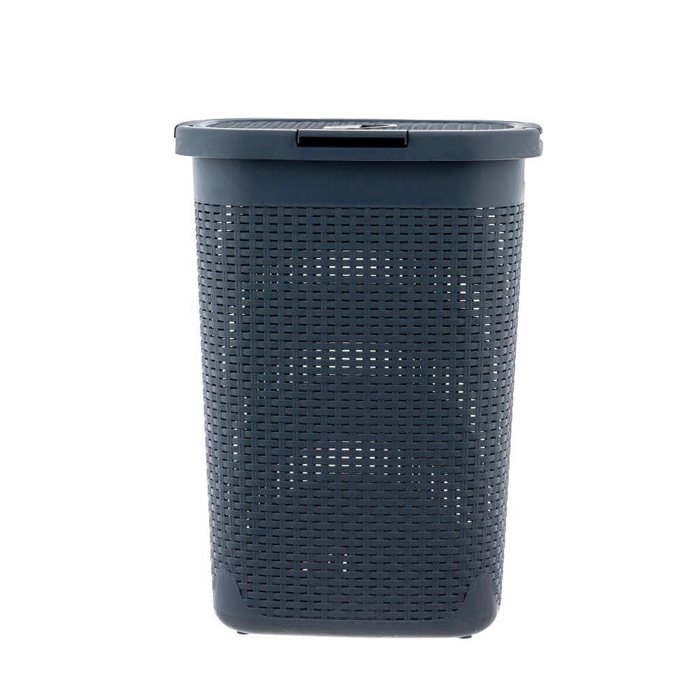 Rebrilliant Plastic Laundry Hamper with Handles