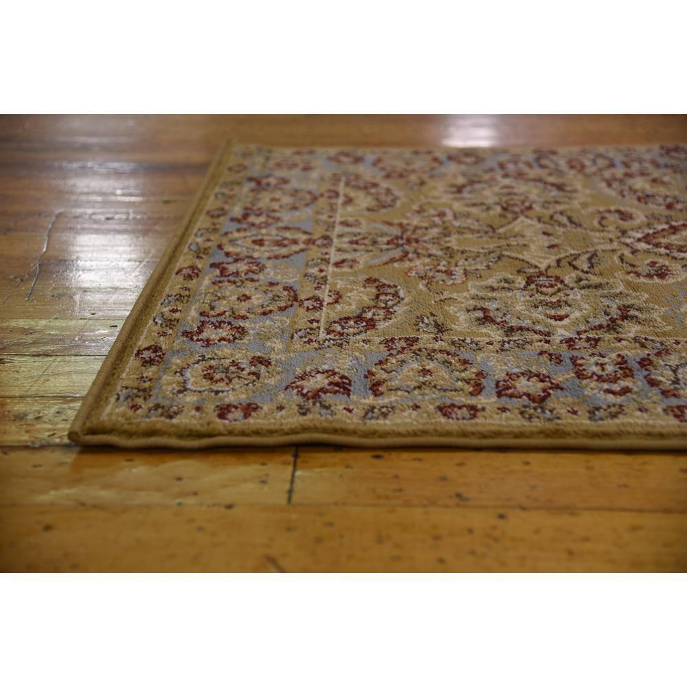 Unique Loom 3' 3 x 5' 3 Dark Yellow Voyage Asheville Area Rug