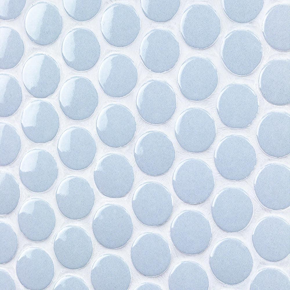 Zen 12.32'' W x 12.99'' L Ceramic Penny Round Mosaic Floor and Wall Tile (1.11 sq. ft./ each)