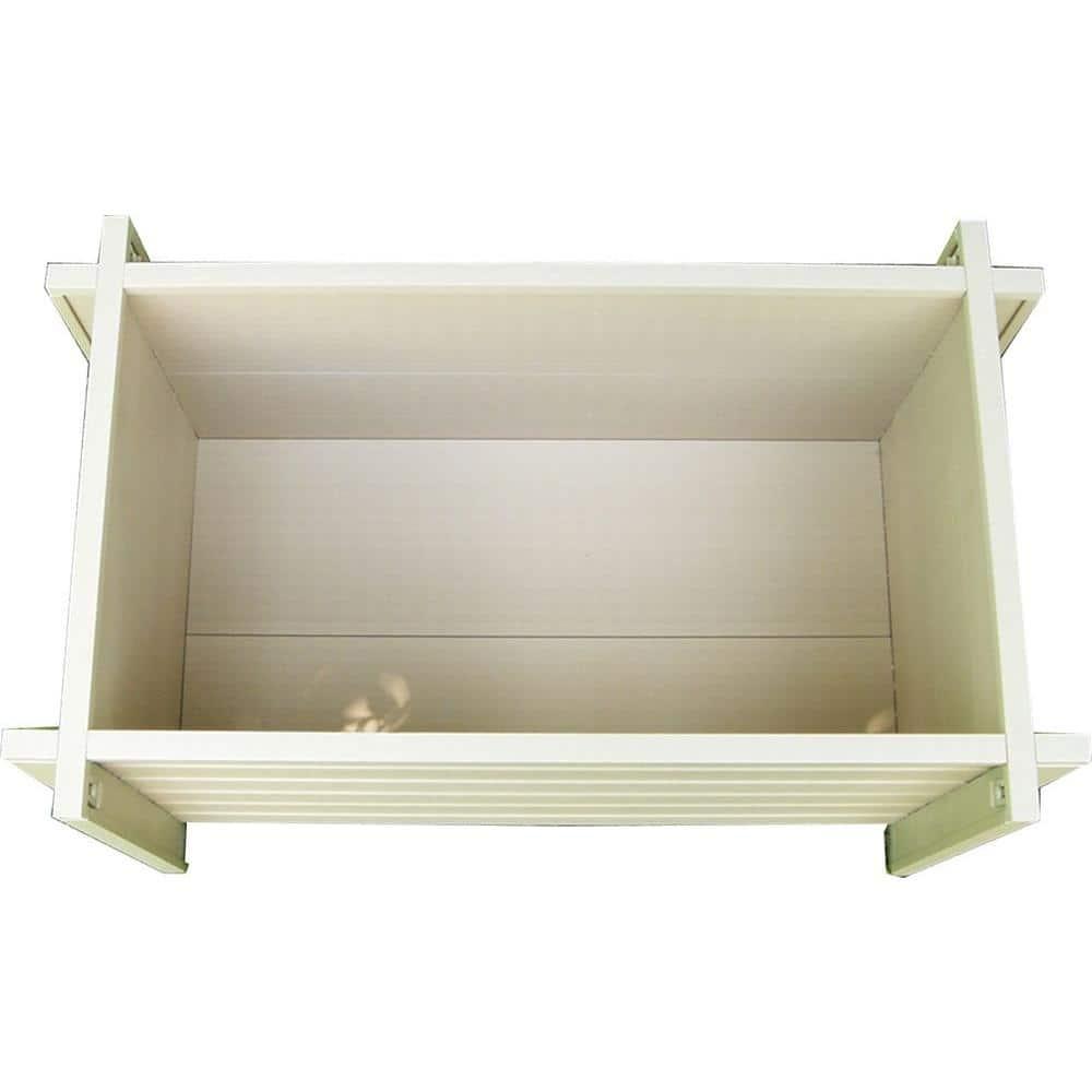 New Age Garden 30" Rectangular Planter in Maple