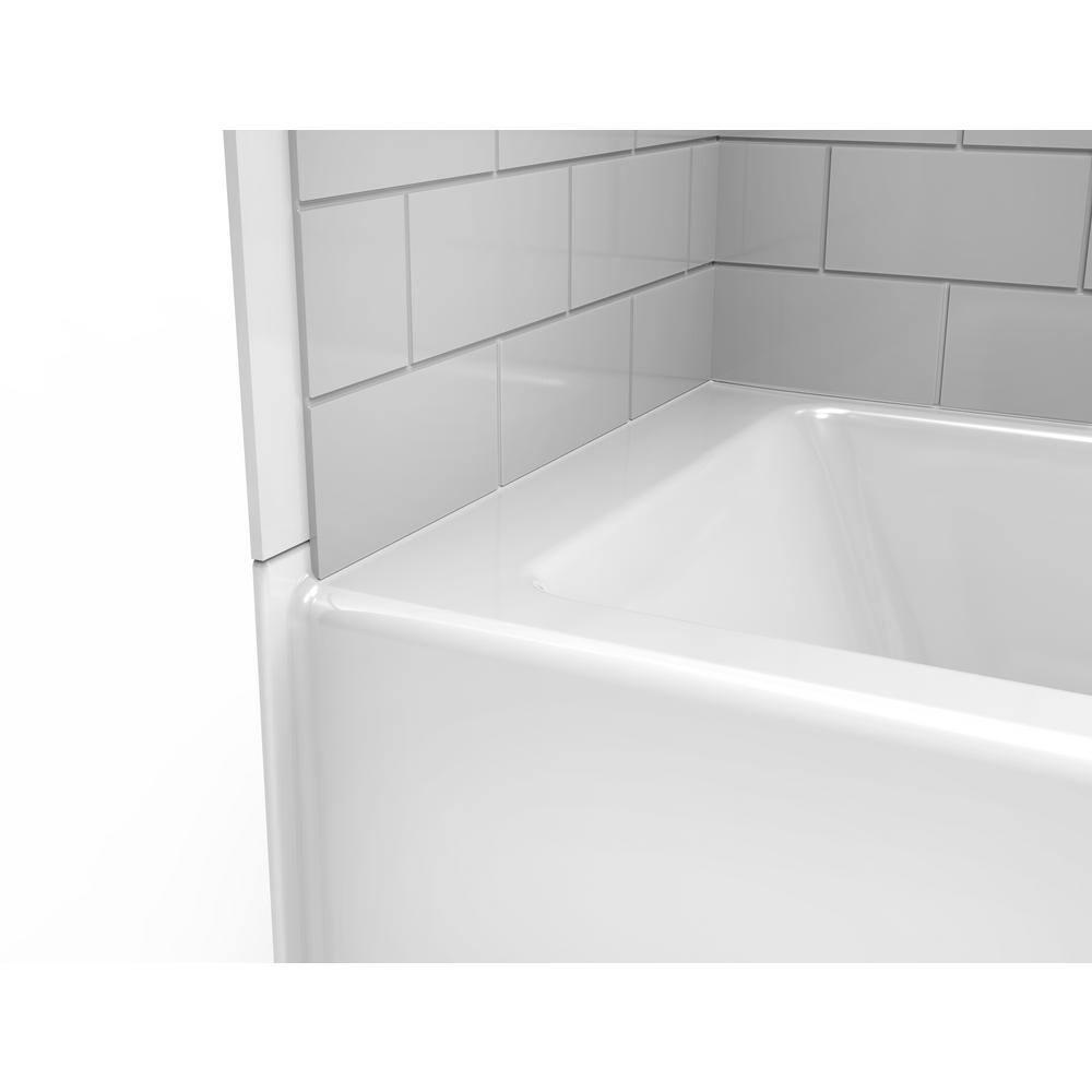 Cetra 60" x 36" Alcove Whirlpool Bathtub