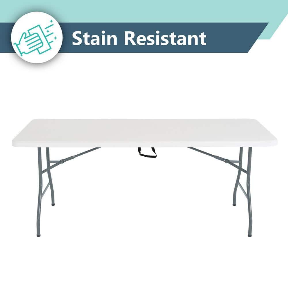 Peakform Peakform White 6-Foot Folding Table
