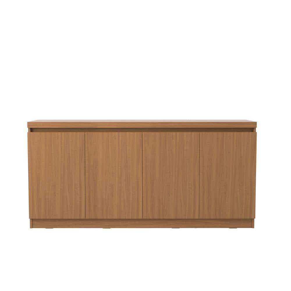 62.99" Viennese 6 Shelf Buffet Cabinet - Manhattan Comfort