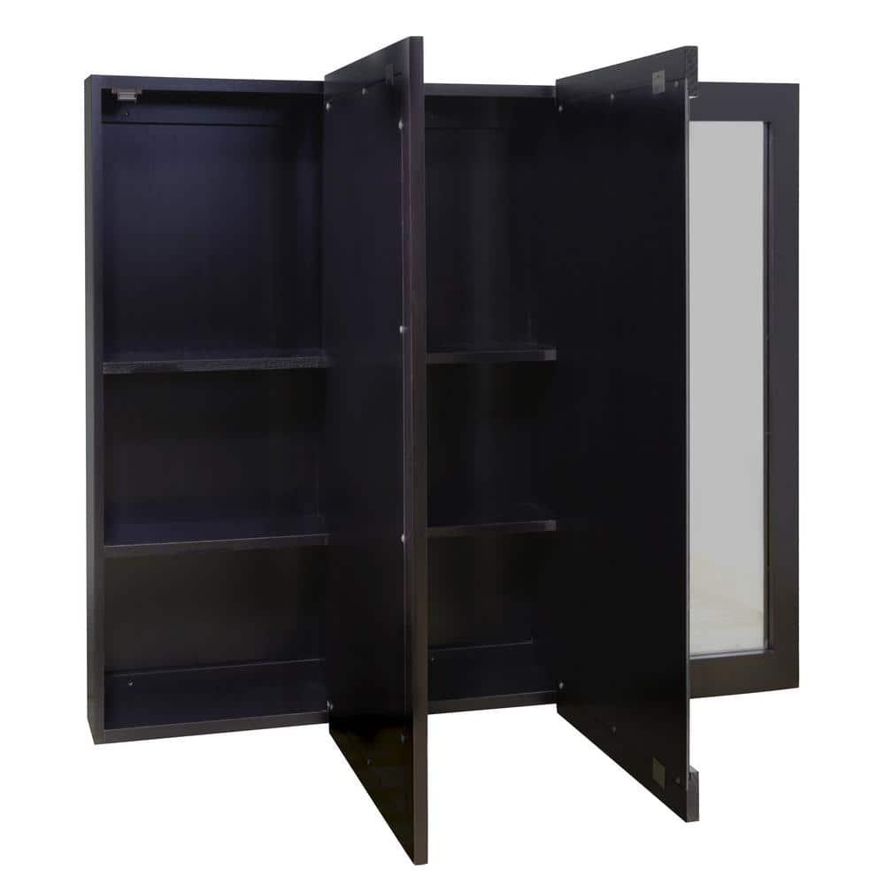Ventura 36-Inch Wood Medicine Cabinet in Espresso
