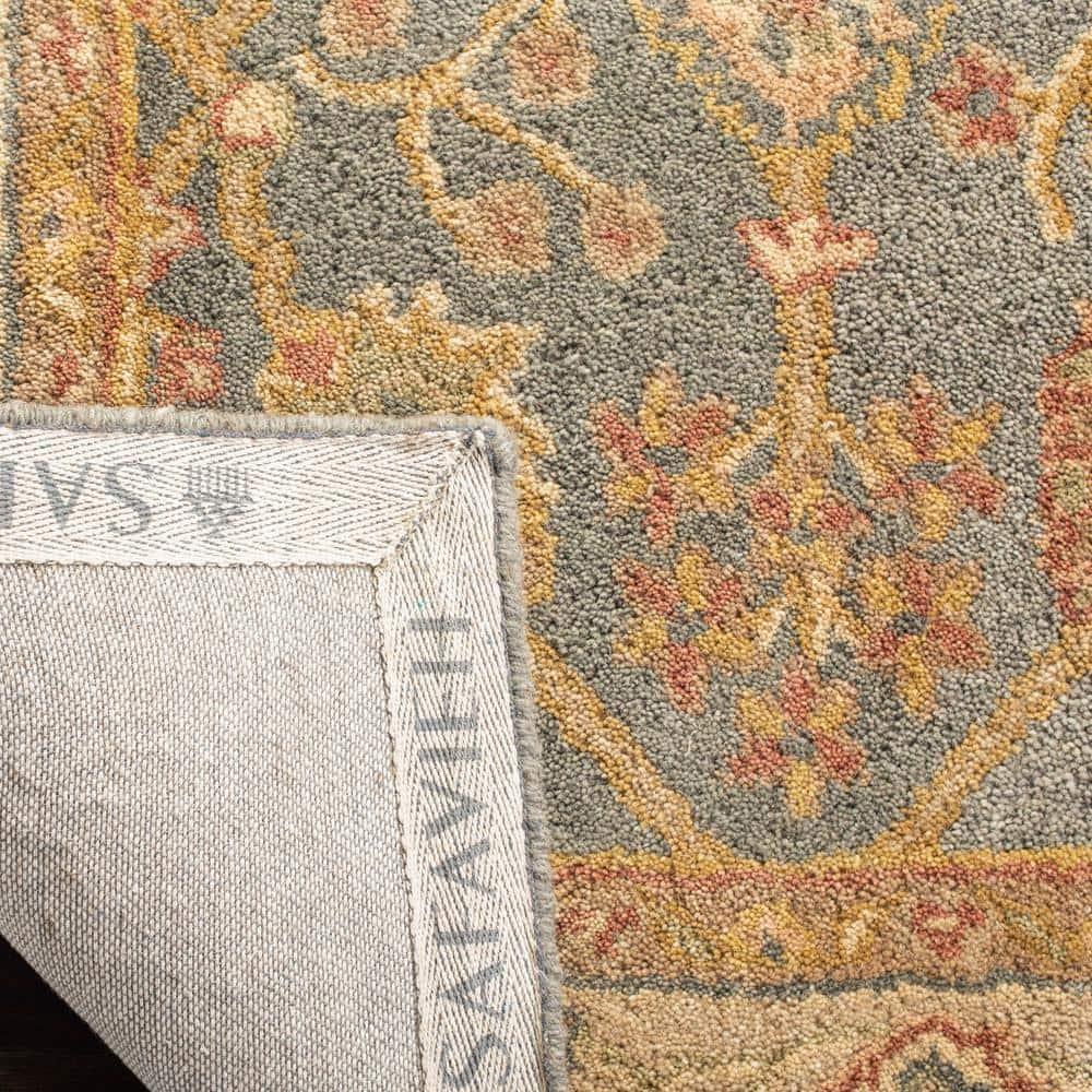 Antiquity AT314 Hand Tufted Area Rug - Blue/Ivory - 3'x5' - Safavieh.