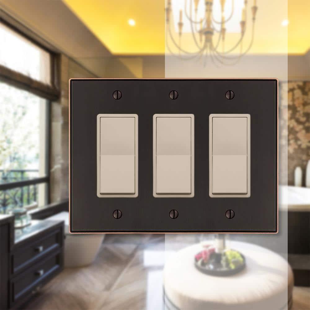 CKP Impressions 3 - Gang Rocker Standard Combination Wall Plate