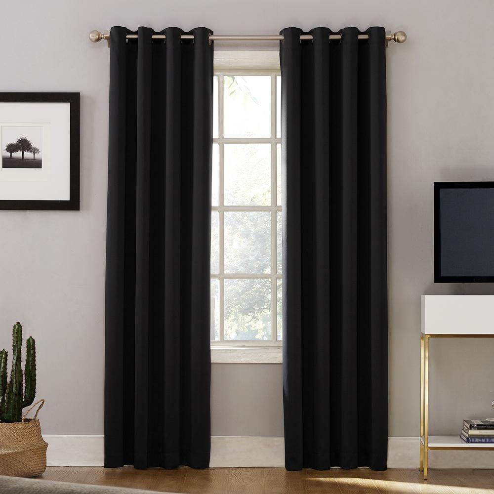 Sun Zero Oslo Theater Grade Extreme 100% Blackout Grommet Curtain Panel