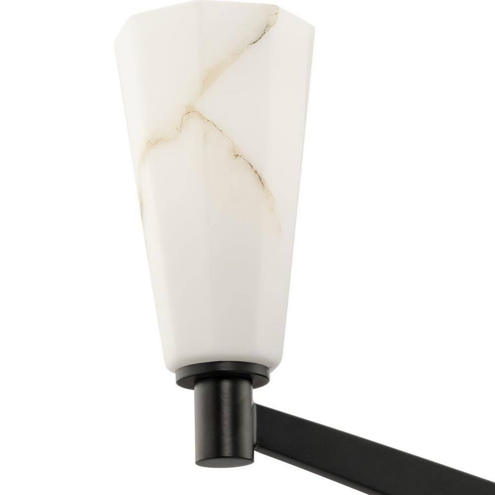 Progress Lighting Tosca 6 - Light Chandelier in  Matte Black