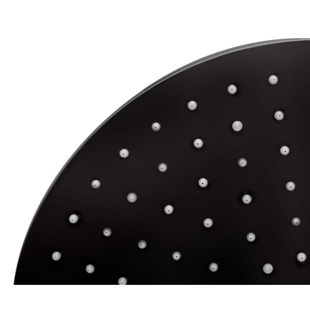 Rain Fixed Shower Head 1.8 GPM GPM with Temperature-based LED